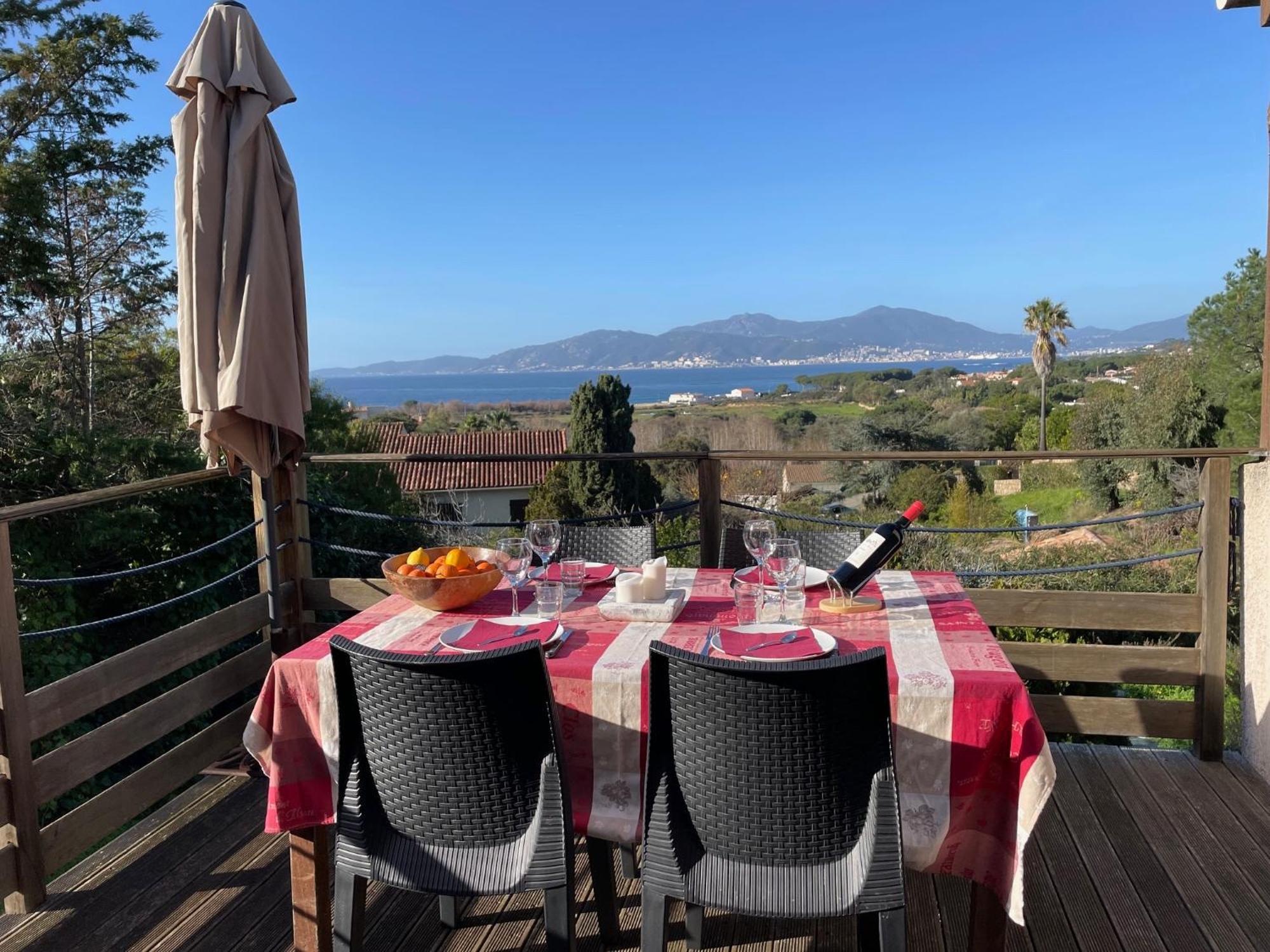 Corsicadream Arone Superbe Appartement Dans Villa, Vue Panoramique Mer, Piscine, Proche Porticcio Pietrosella 외부 사진