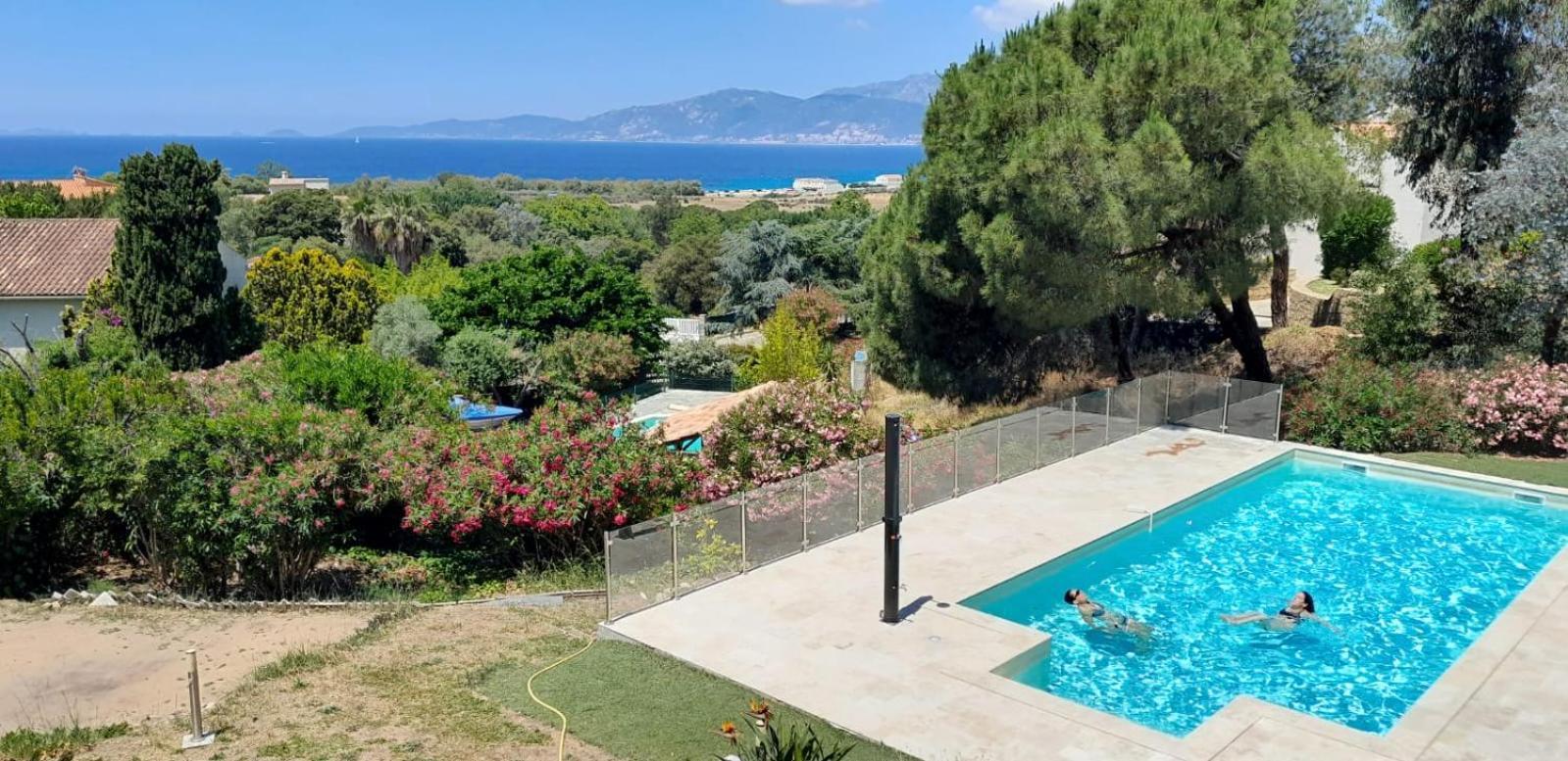 Corsicadream Arone Superbe Appartement Dans Villa, Vue Panoramique Mer, Piscine, Proche Porticcio Pietrosella 외부 사진